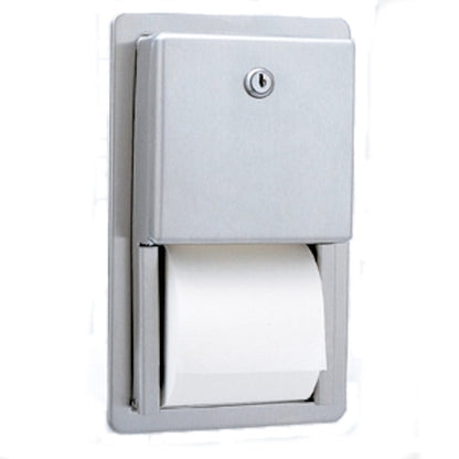 Bobrick Classic Recessed Multi Toilet Roll Dispenser, B-3888
