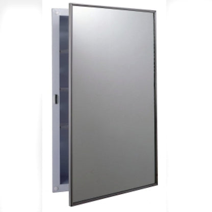 Bobrick Medicine Cabinet Recessed with Mirror 655 x 405mm, B-397