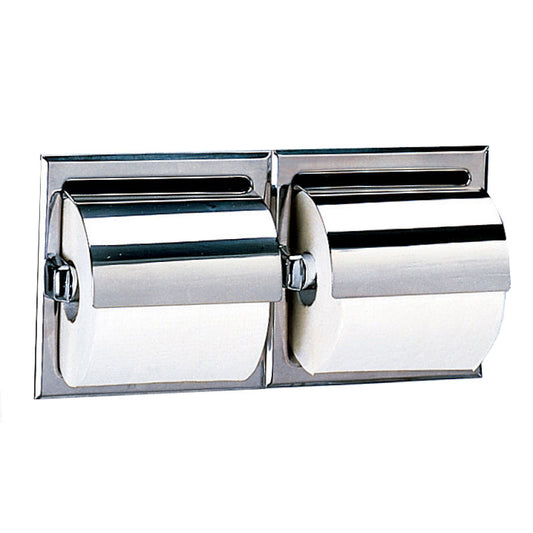 Bobrick Dual Roll Toilet Roll Dispenser Satin, B-699
