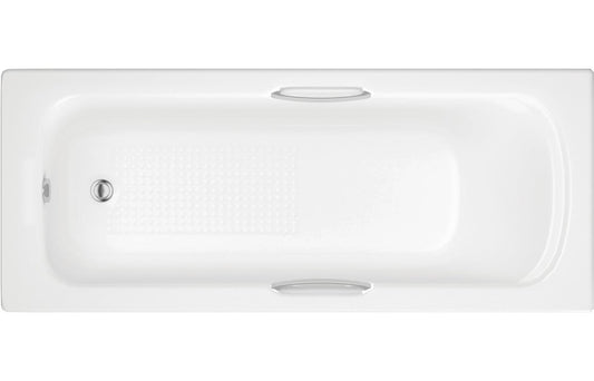 Hesper Gripped SUPERCAST 1700x700x550mm 0TH Bath w/Legs