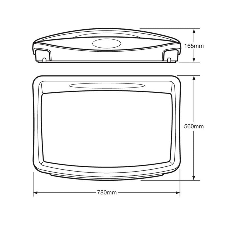 Dolphin Counter Mounted Changing Table
technical