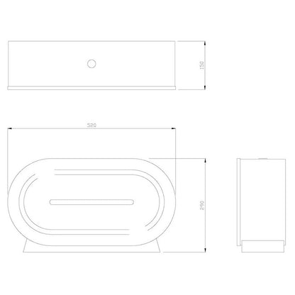 DOLPHIN MINI JUMBO ROLL TOILET TISSUE DISPENSER
technical