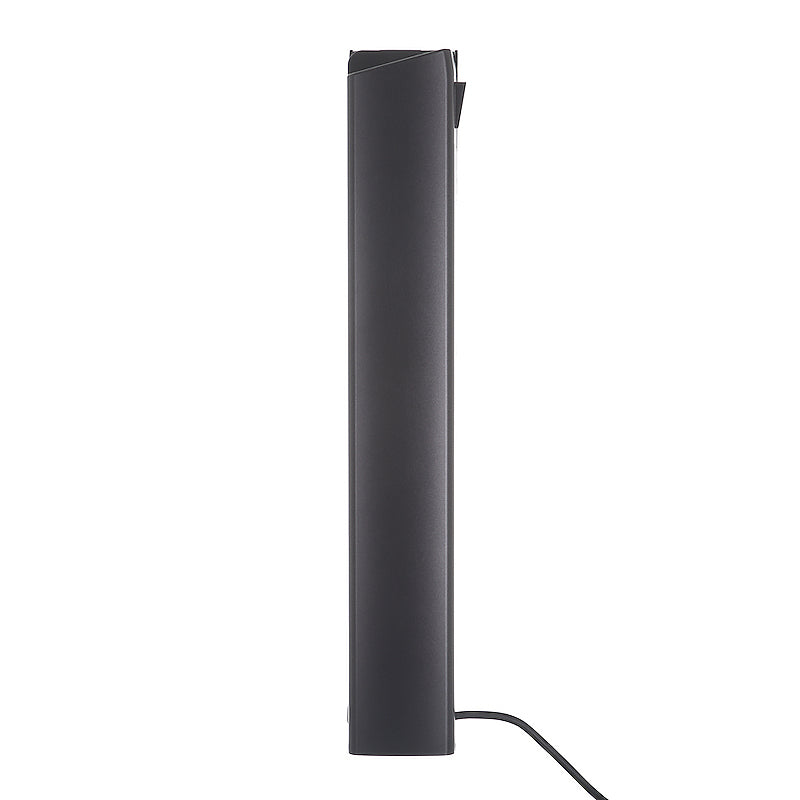 De'Longhi Alu Oil Filled Aluminium Electric Radiator Anthracite Side View