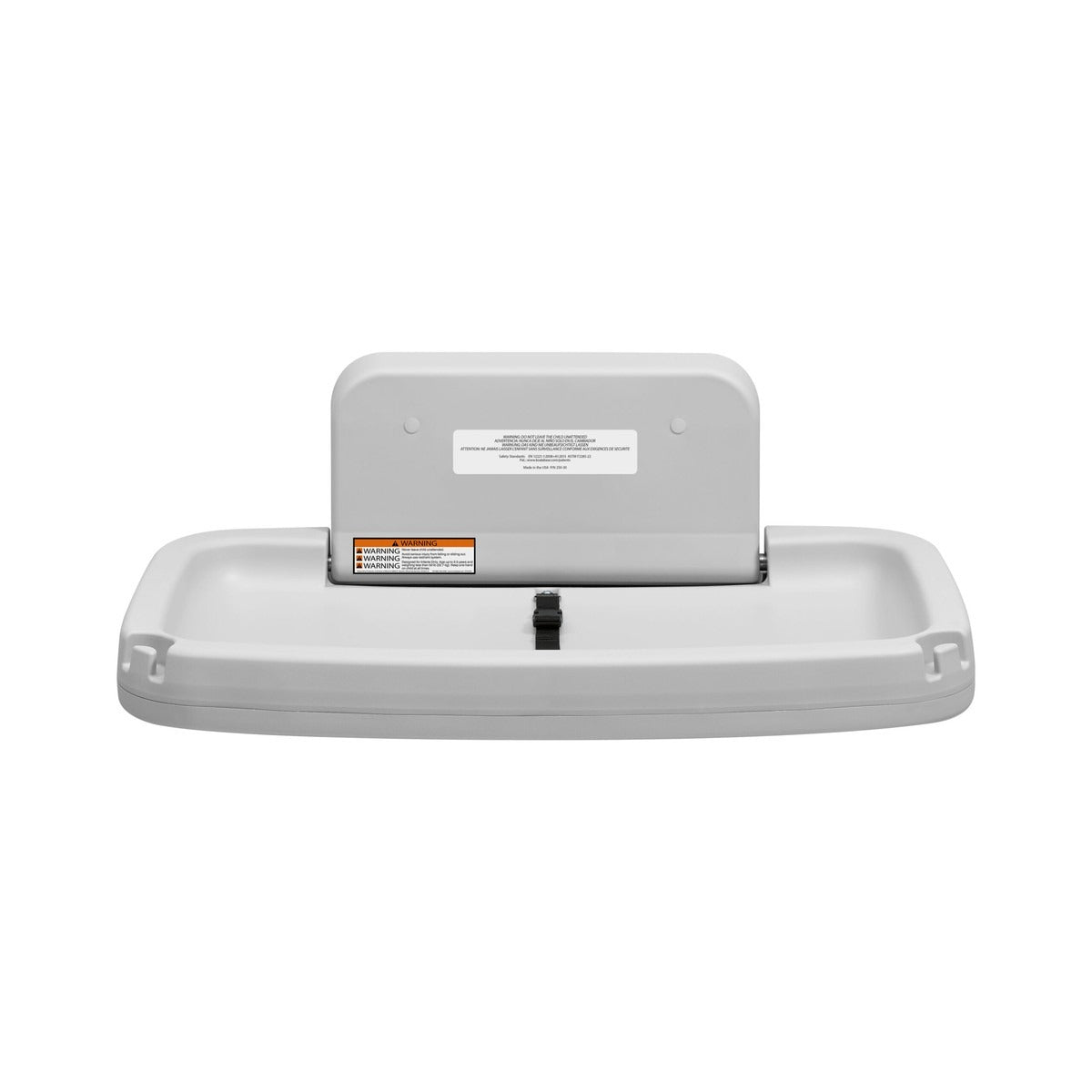 Bobrick Horizontal Baby Changing Station Light Grey