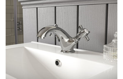 Leda Basin Mixer & Waste - Chrome