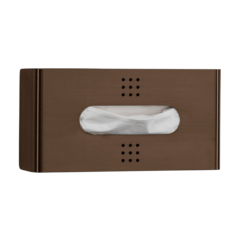 One Bronze Tissue Dispenser, DP-190