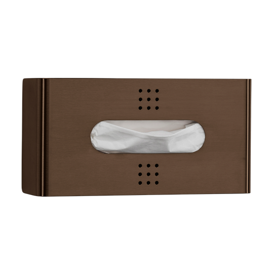 One Bronze Tissue Dispenser, DP-190