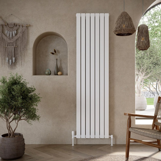 Bravo Vertical Double Radiator
White