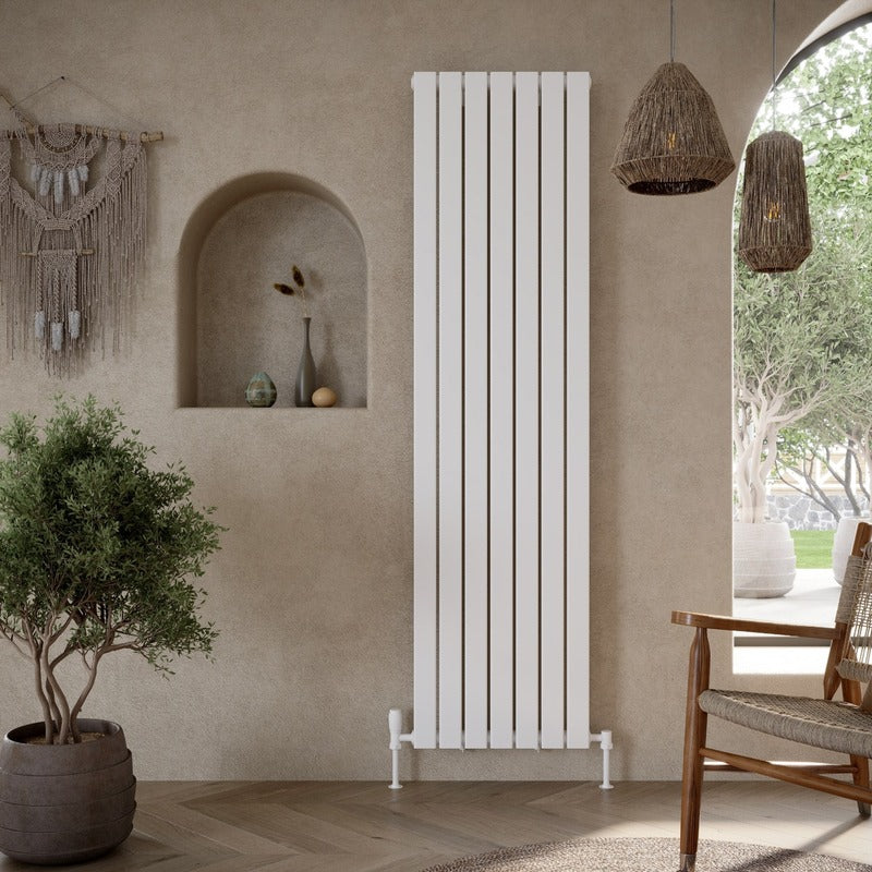 Bravo Vertical Single Radiator
White 