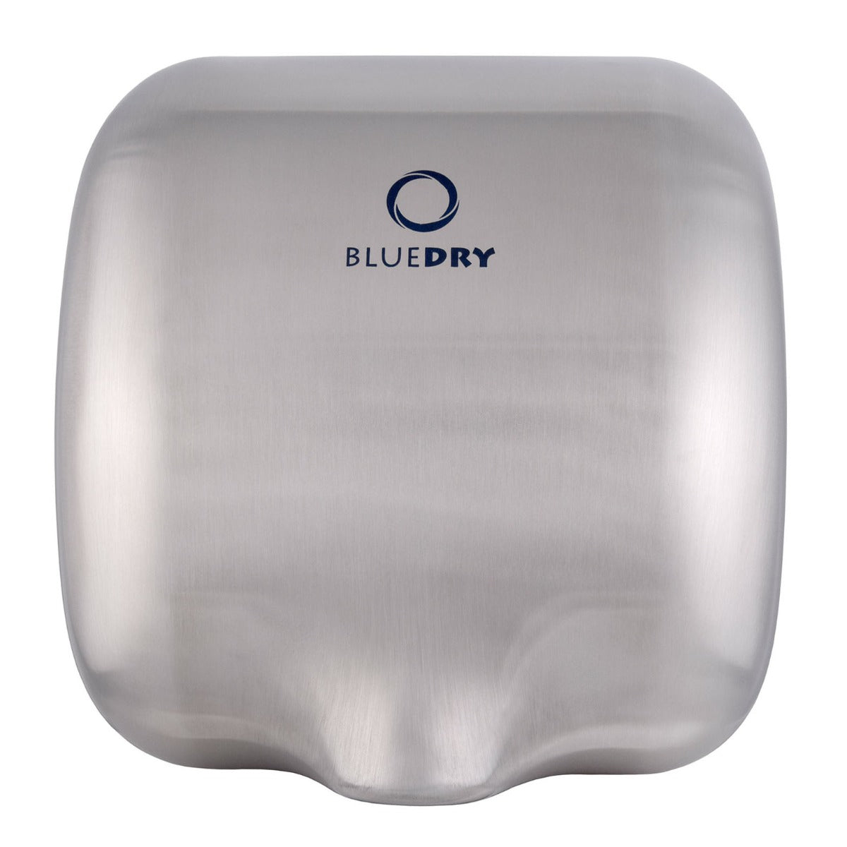 Brushed Chrome Blue Dry Hand Dryer