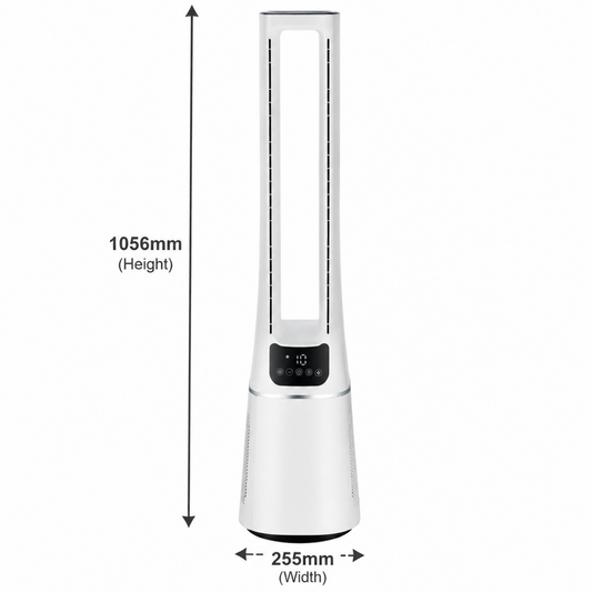 Midea Bladeless Air Purifier Fan White