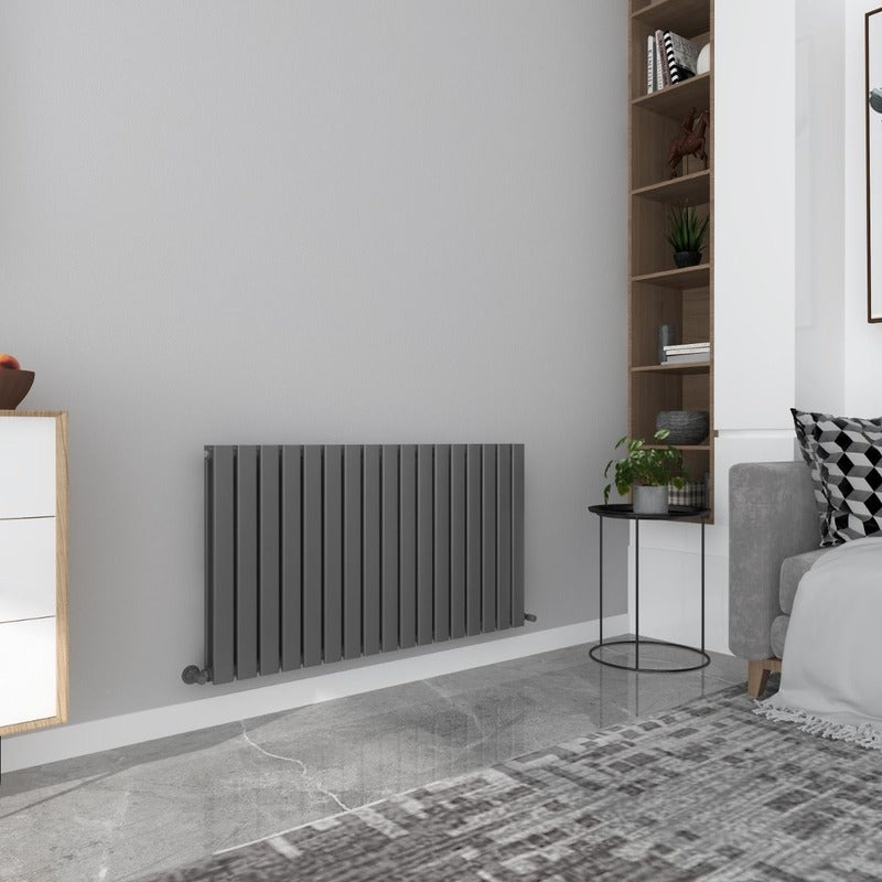 Milan Designer Horizontal Radiator
Anthracite
Angled