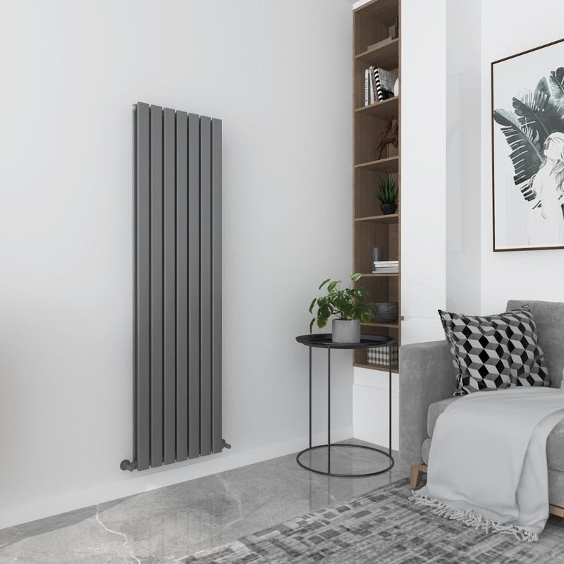 Milan Designer Vertical Radiator
Anthracite
Angled