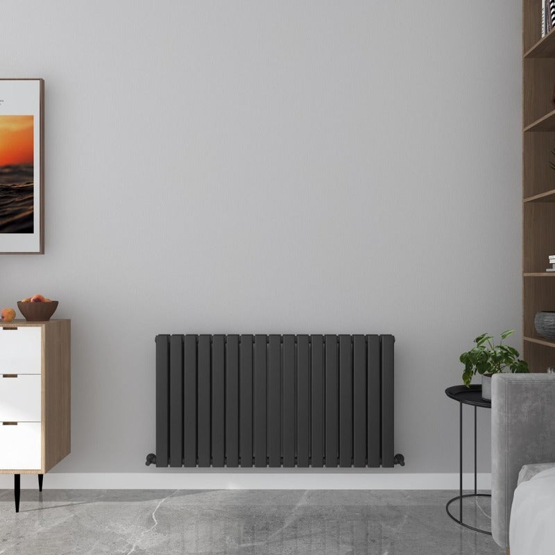 Milan Horizontal Designer Radiator Double Panel