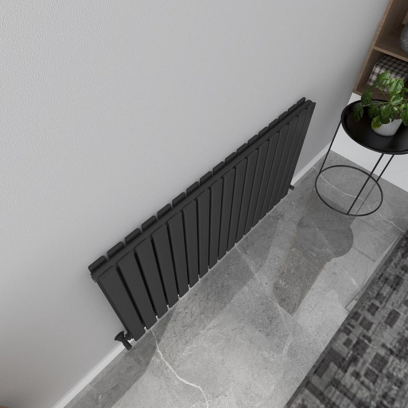 Milan Designer Horizontal Radiator
Black
Birdseye