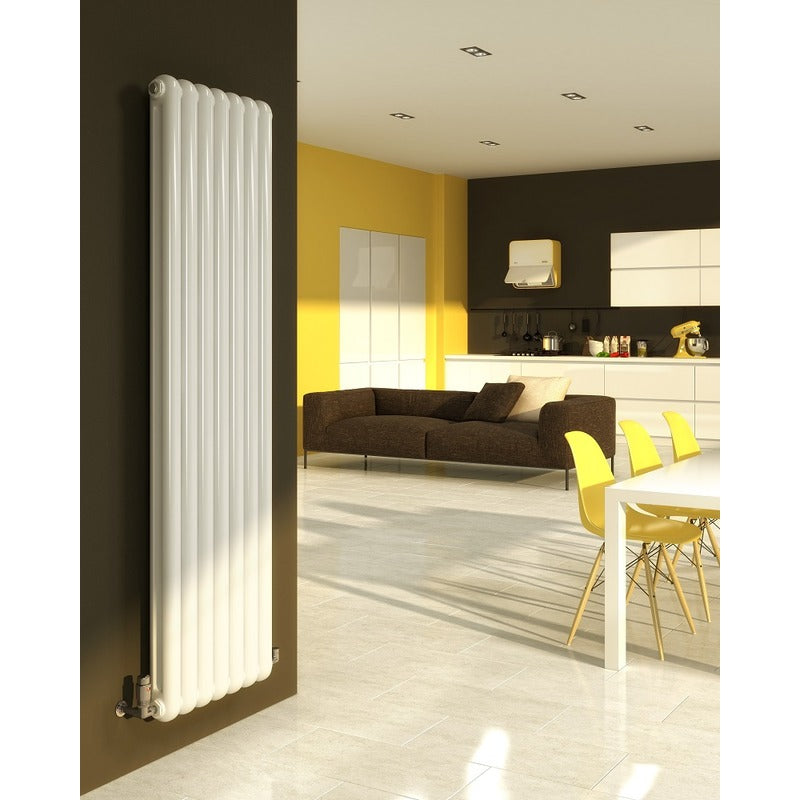 Cassius Vertical Radiator
White