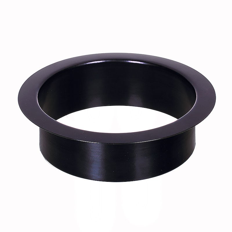 Platinum Matt Black Waste Chute 200mm