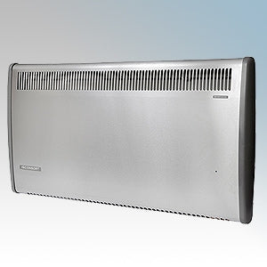 Consort PLSTi Electronic Control Slimeline Fan Heater 1.5kW Stainless Steel