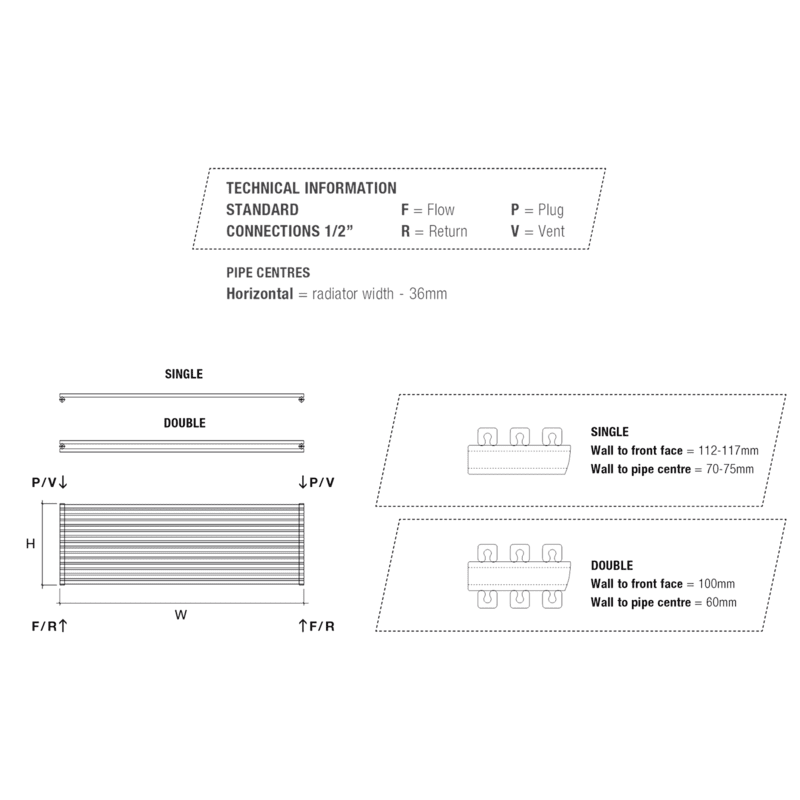 Qbic Horizontal Single Panel Radiator
technical 