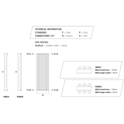 Qbic Vertical Double Panel Radiator
technical