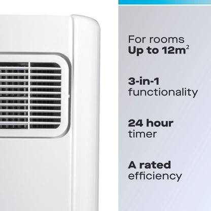 Daewoo 5000 BTU 3-in-1 Portable Air Conditioner