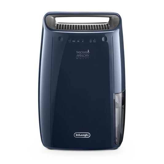 DeLonghi Tasciugo AriaDry Multi Dehumidifier 16L. Front view. DEX216F
