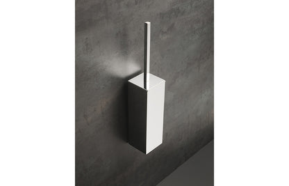 Izar Wall Mounted Toilet Brush Holder - Chrome