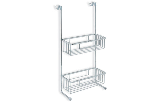 Mahina 2-Tier Shower Caddy - Chrome