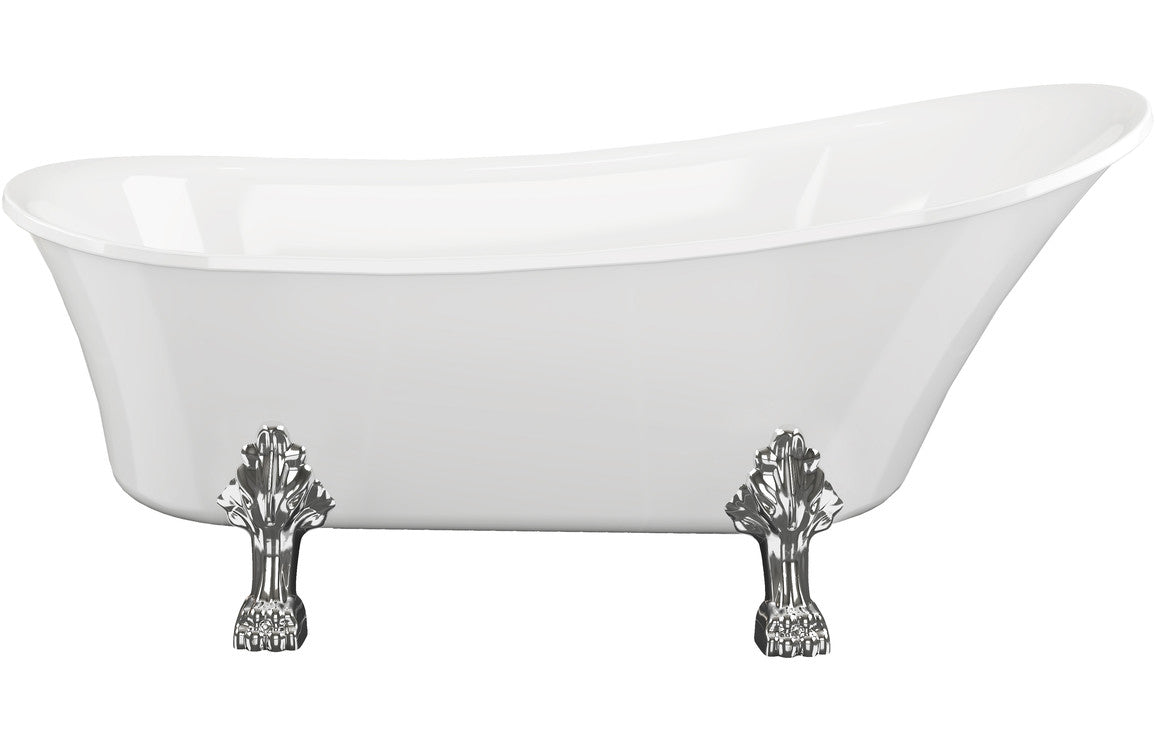 Zaniah Freestanding 1620x700x770mm 0TH Bath w/Feet