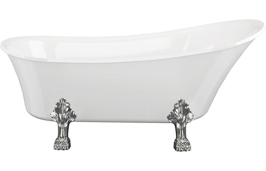 Zaniah Freestanding 1620x700x770mm 0TH Bath w/Feet