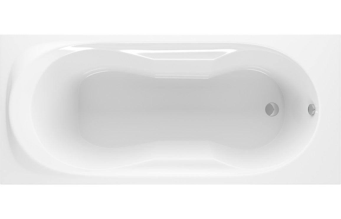 Starlette Keyhole 1700x750x550mm 0TH Bath w/Legs