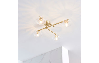 Antares Ceiling Light - Brushed Brass