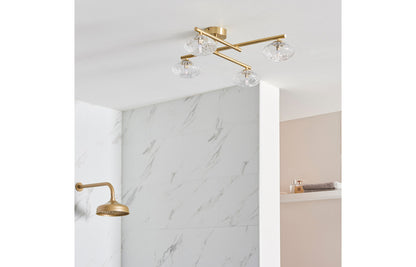 Antares Ceiling Light - Brushed Brass