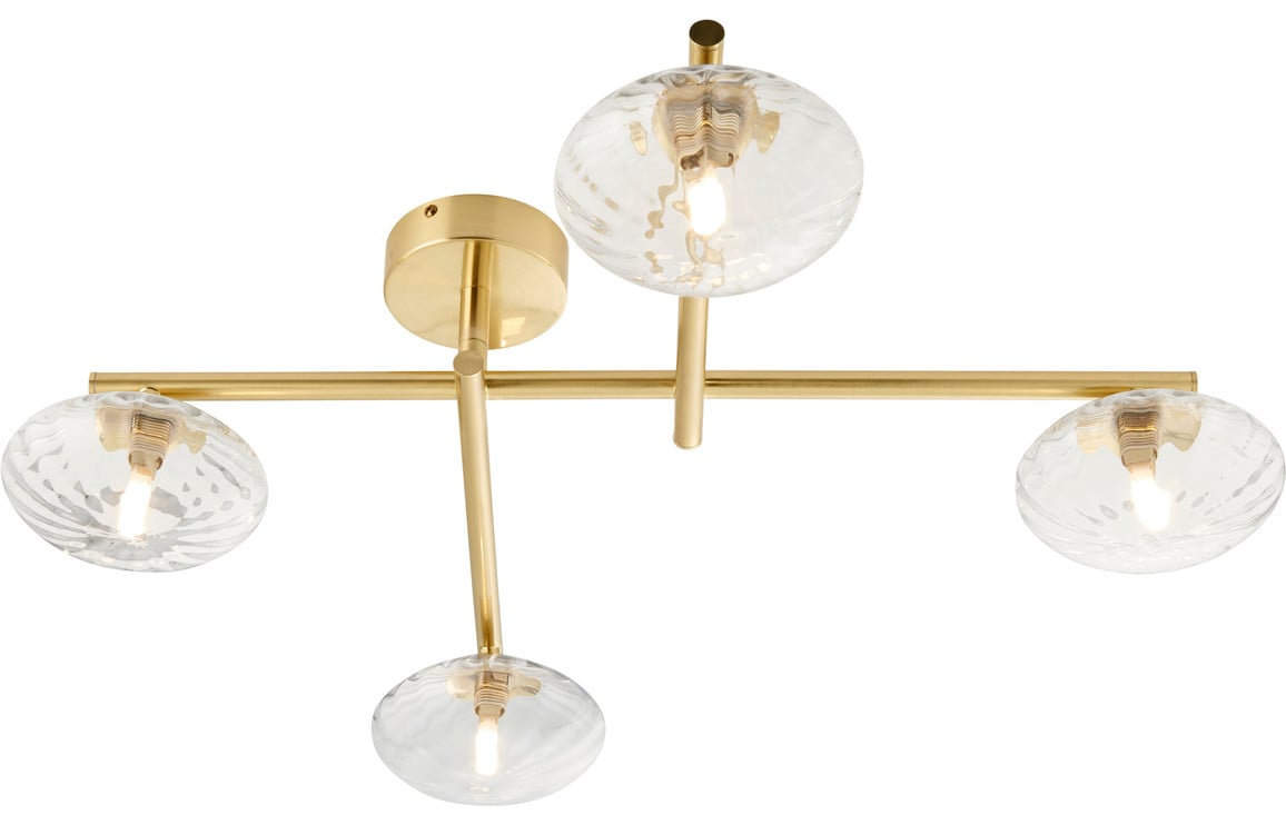 Antares Ceiling Light - Brushed Brass