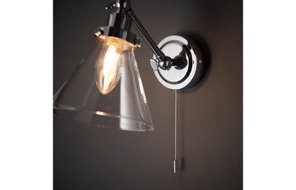 Navi Wall Light - Chrome