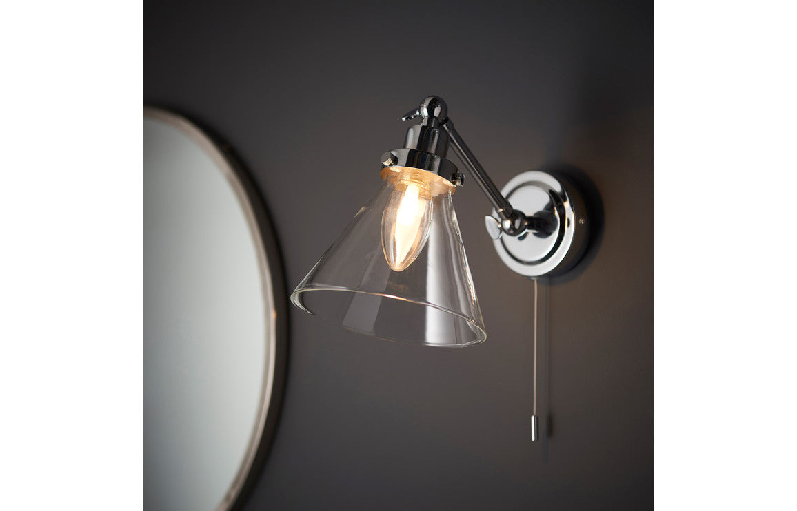 Navi Wall Light - Chrome