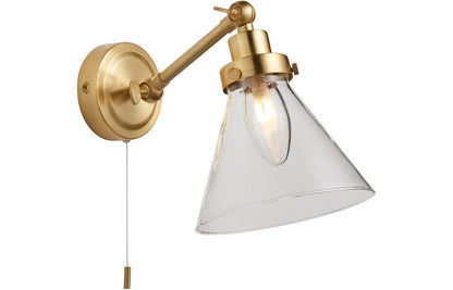 Navi Wall Light - Brushed Brass