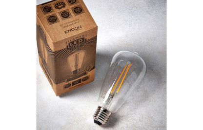 E27 LED Filament Pear Bulb