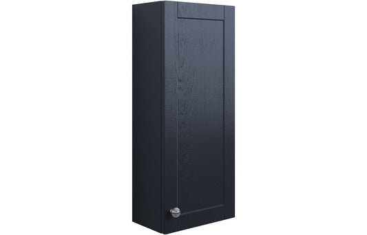 Badar 300mm 1 Door Wall Unit - Indigo Ash