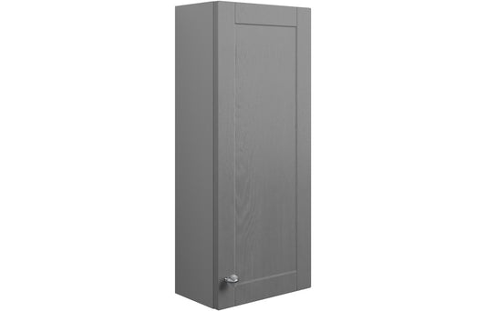 Badar 300mm 1 Door Wall Unit - Grey Ash