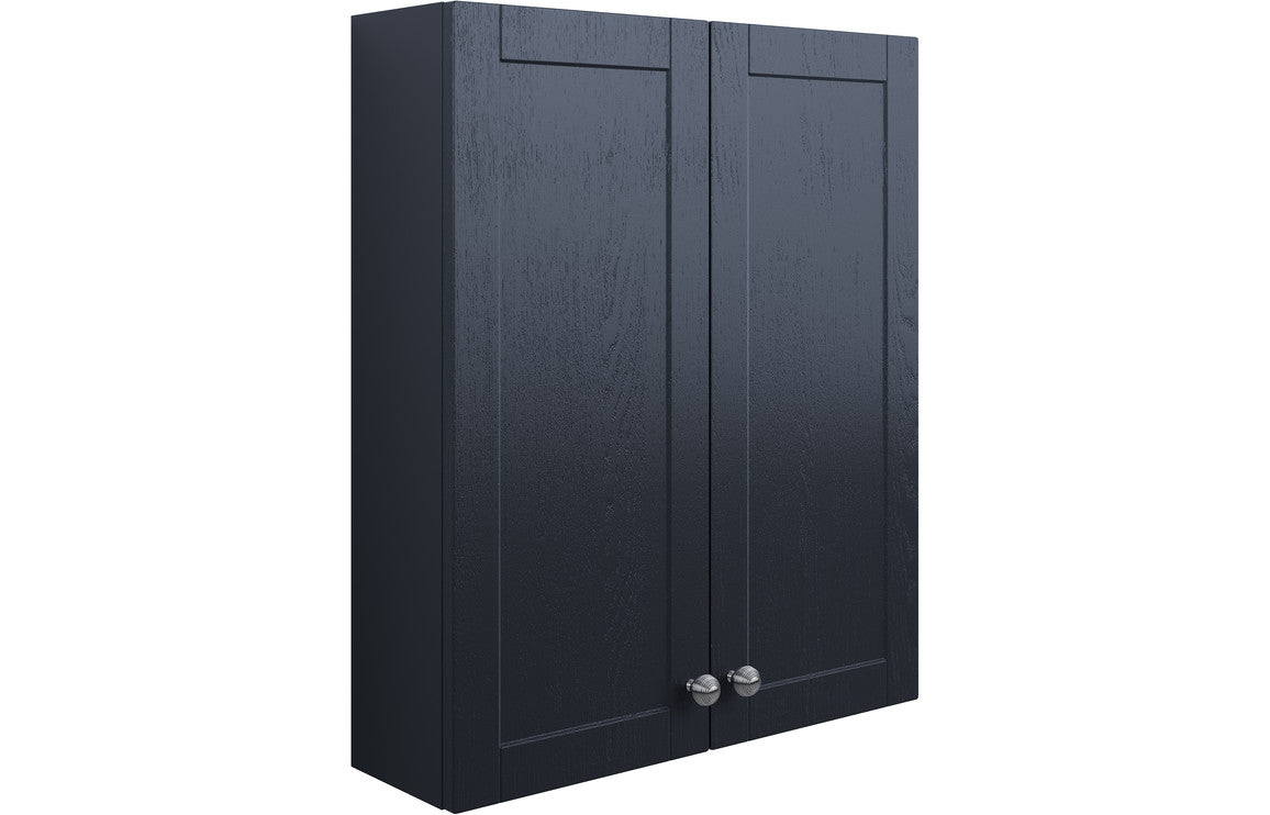 Badar 600mm 2 Door Wall Unit - Indigo Ash
