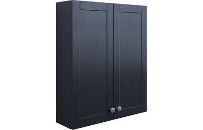 Badar 600mm 2 Door Wall Unit - Indigo Ash
