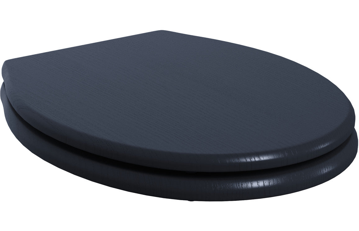 Badar Soft Close Toilet Seat - Indigo Ash