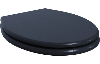 Badar Soft Close Toilet Seat - Indigo Ash