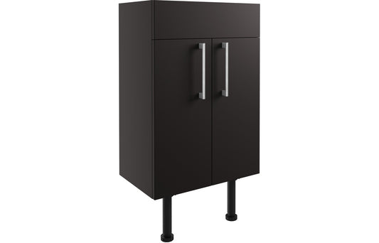 Atlas 500mm Basin Unit - Matt Graphite Grey
