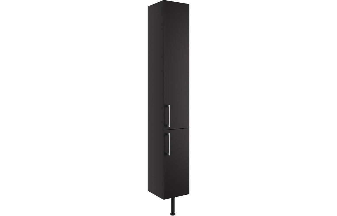 Atlas 300mm 2 Door Tall Unit - Matt Graphite Grey