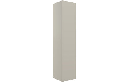 Stella 350mm Wall Hung 1 Door Tall Unit - Matt Latte
