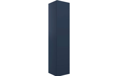 Stella 350mm Wall Hung 1 Door Tall Unit - Matt Deep Blue