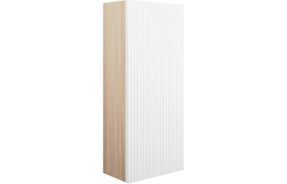Tarak 300mm 1 Door Wall Unit - Matt White