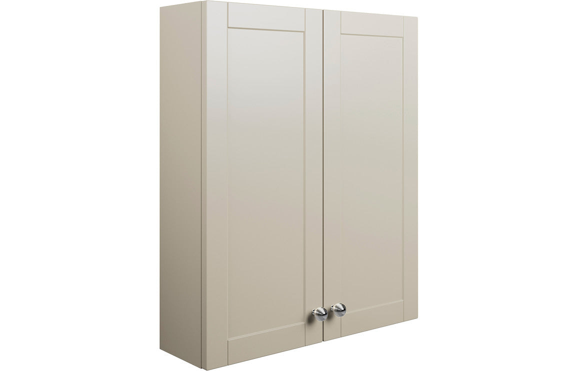 Badar 600mm 2 Door Wall Unit - Matt Latte